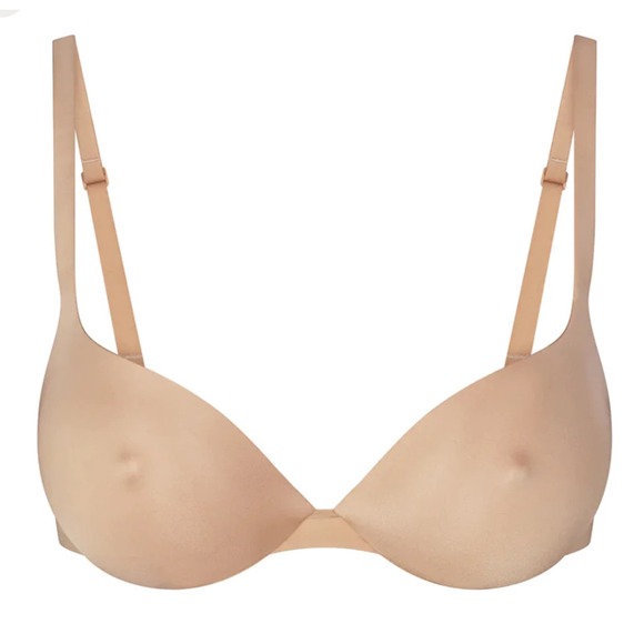 NWT Skims Ultimate Bra Nipple Push-up Bra Clay / 34B